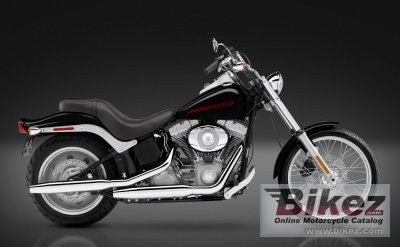 2007 harley-davidson fxst softail standard photo